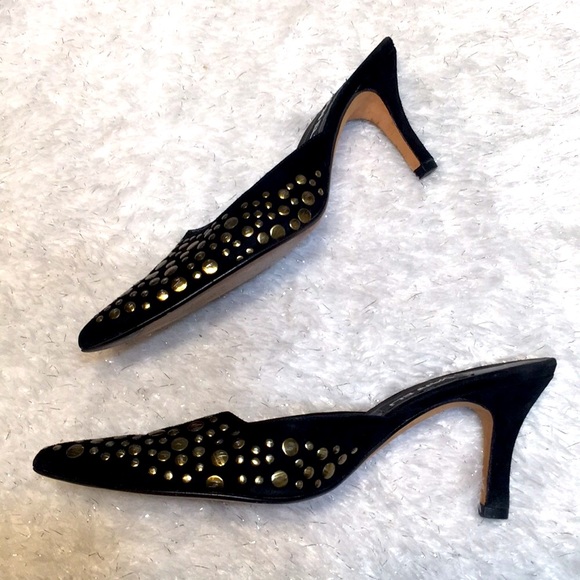 Vintage studded mule 8 Narrow - Picture 6 of 8